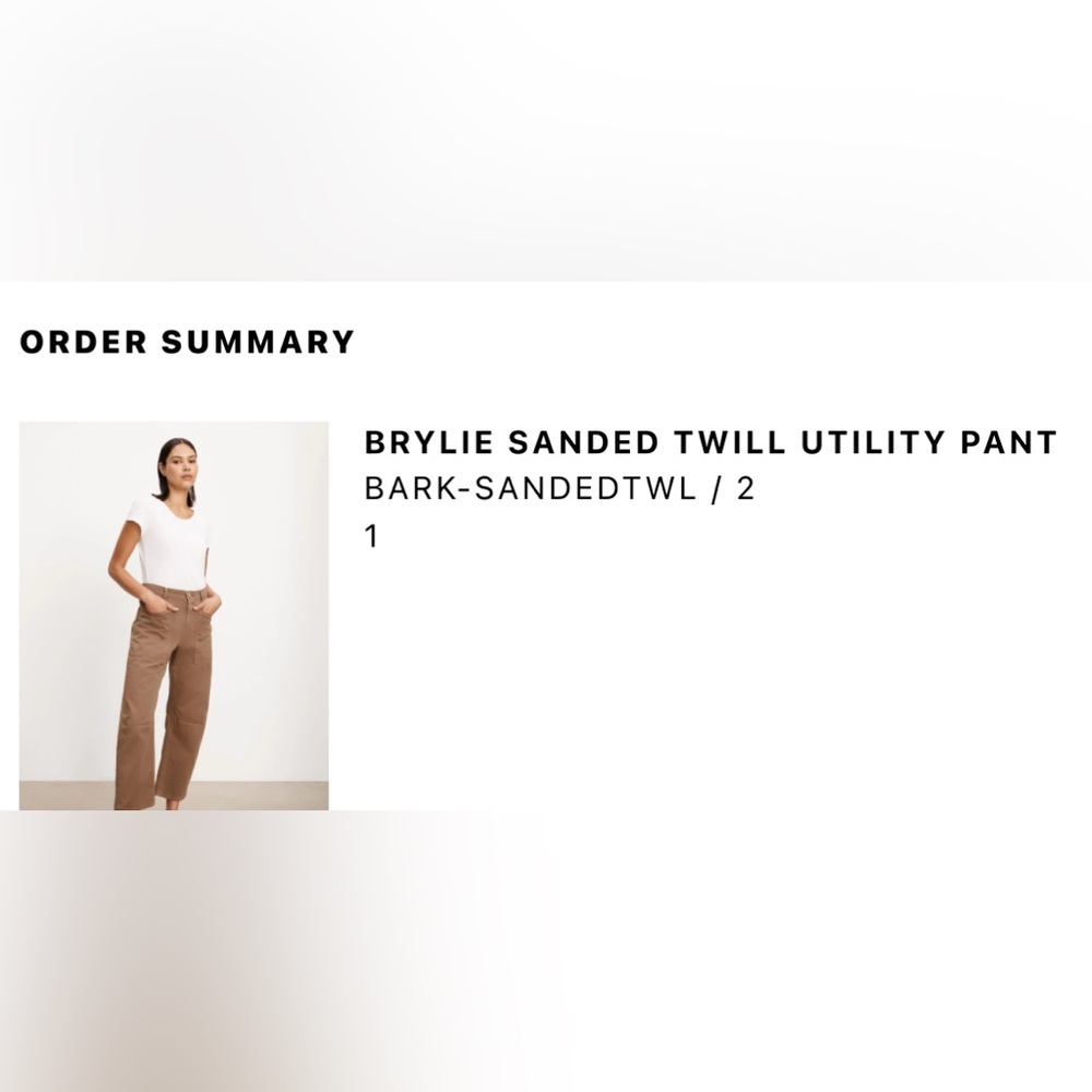 Velvet by Graham & Spencer Brylie Utility Pant - Picture 6 of 6